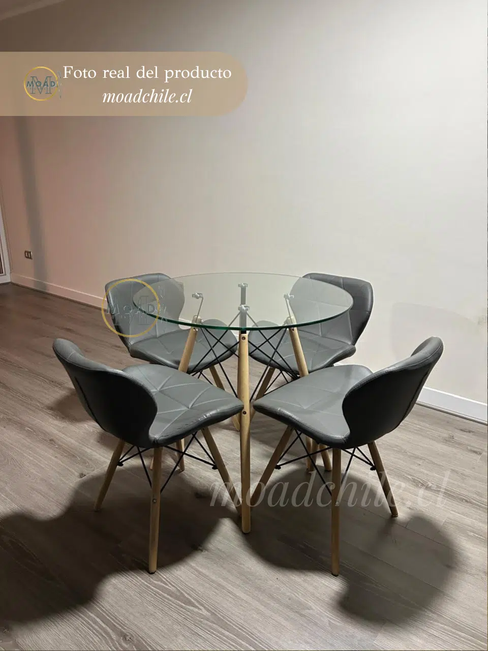 comedor radar 4 personas redondo