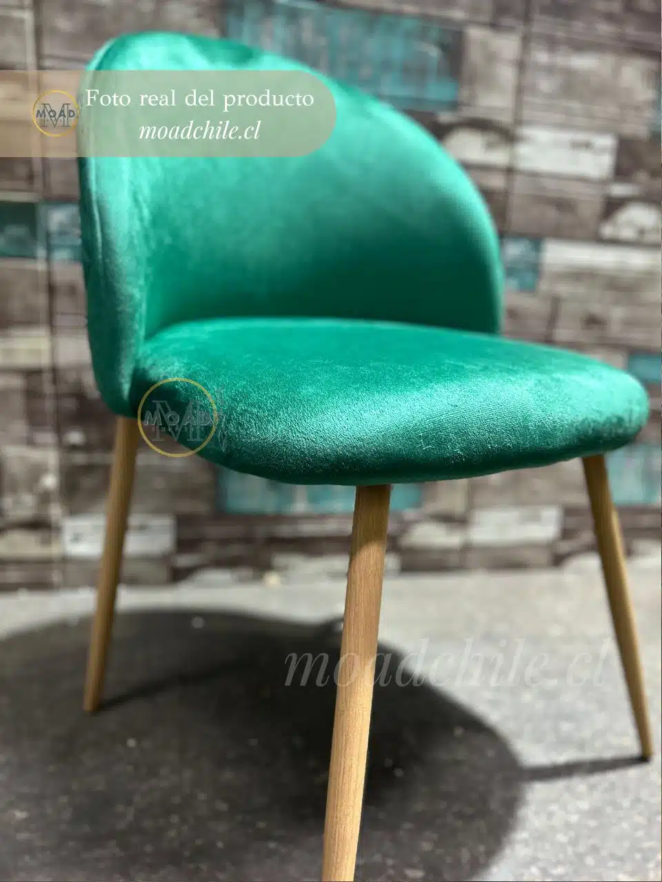silla gabrielle rombo verde