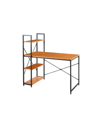 Escritorio Industrial Home Office con Repisas Oslo