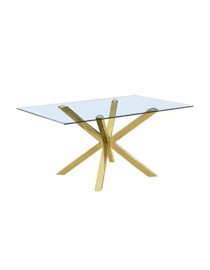 Mesa de Comedor Cross Oslo Gold 160cm