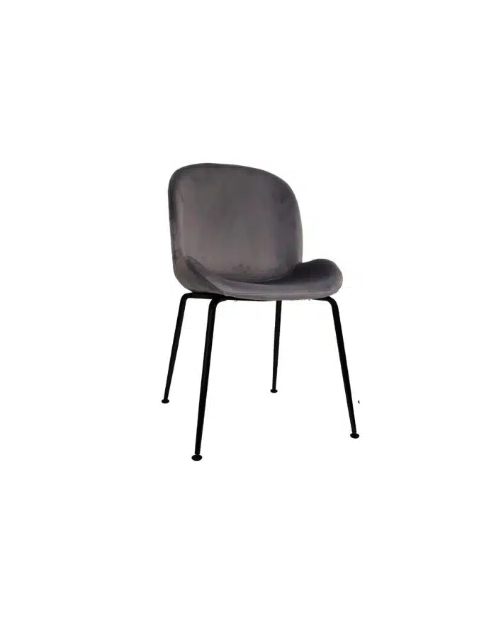 SILLA BEETLE CON PATAS NEGRAS