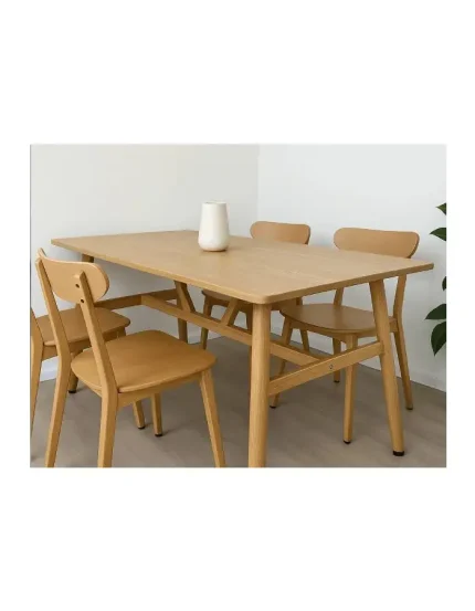 Comedor Rectangular Fresno Wood 4P