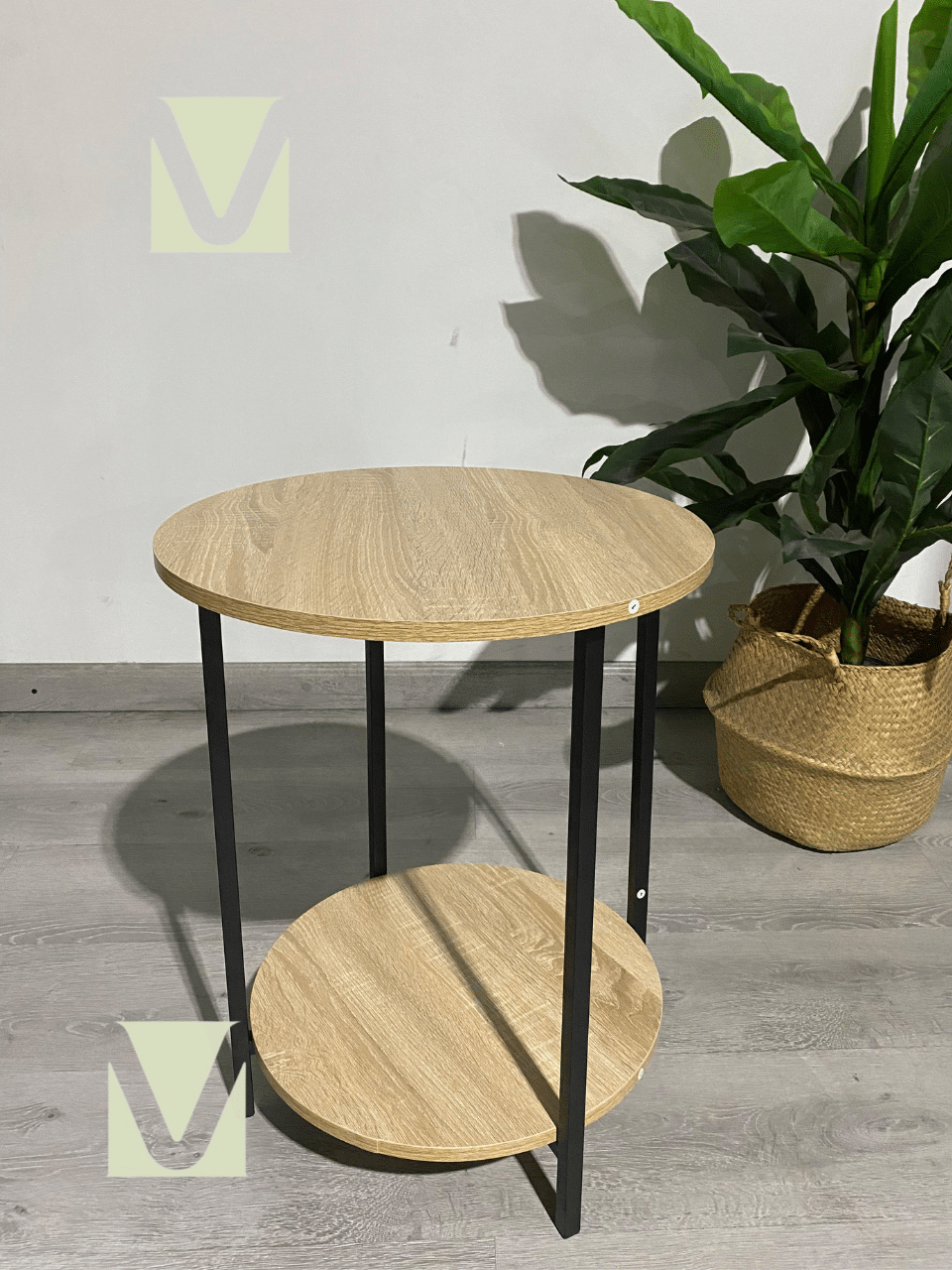 Mesa lateral Bianca 2 niveles