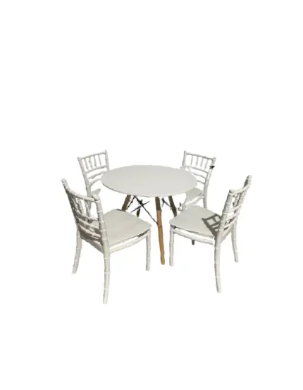 Set Mesa Kids 60cm + 4 Silla Chiavari Kids