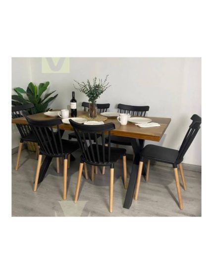 Comedor Sur Rustico Windsor 6P