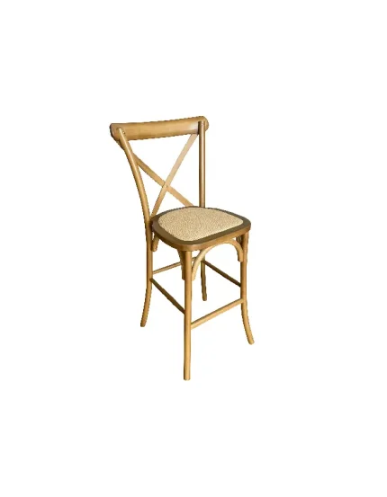 Taburete Crossback Madera 66cm