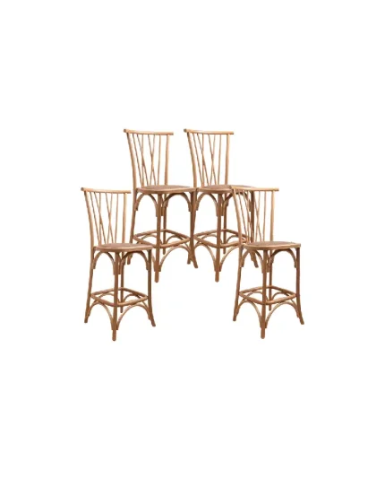 Pack 4 Taburetes Andes madera 66cm