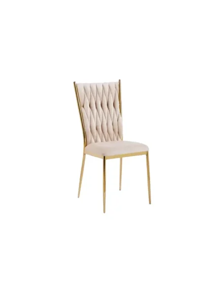 Silla King Terciopelo Gold