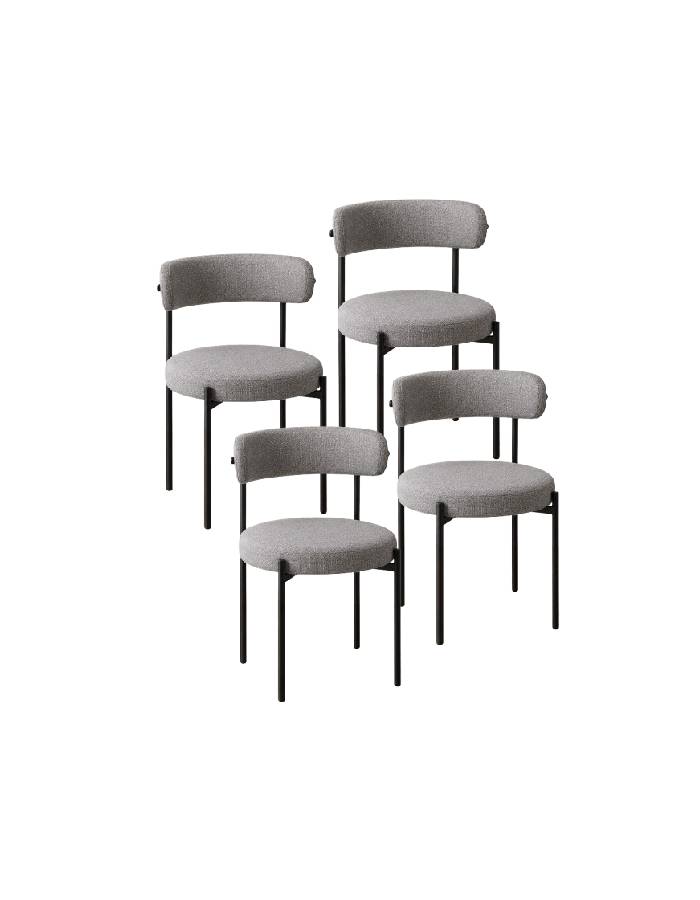 silla nordica arpillera
