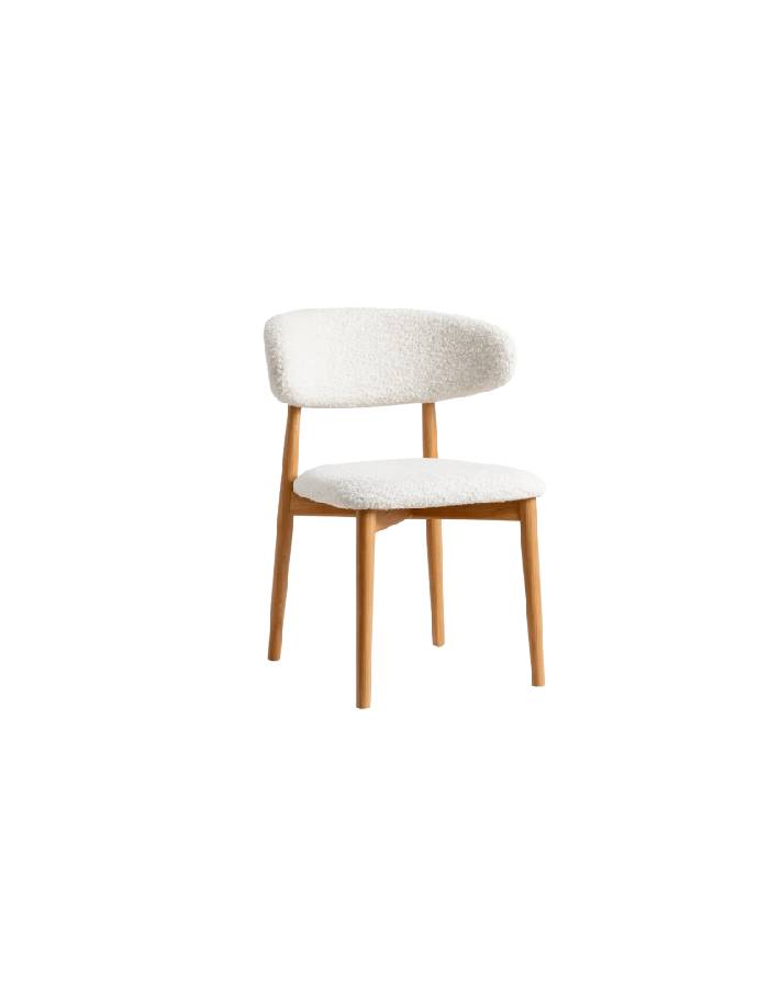 Silla Cloud Madera - Beige