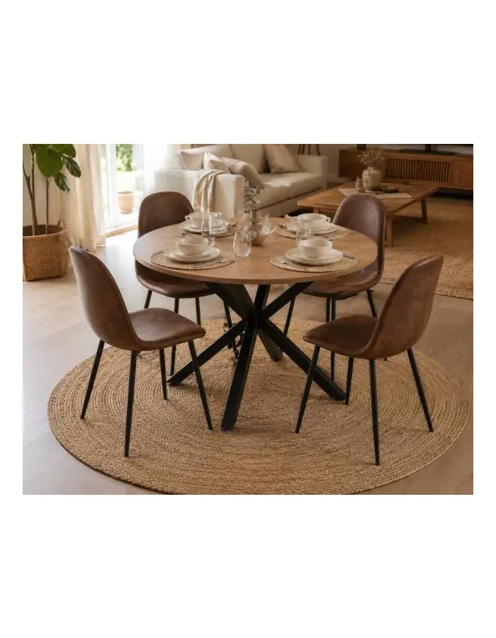 Comedor Sur Industrial Paris Vintage 4 Puestos