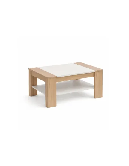 Mesa De Centro Coffee Blanco Roble