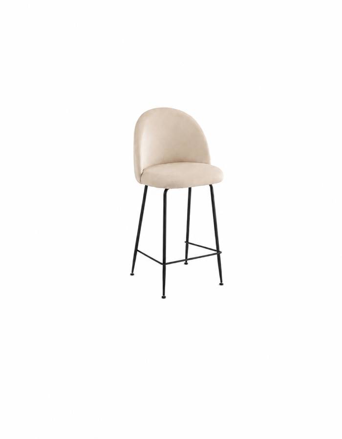 Taburete Tokio Bar Lino 64cm Black